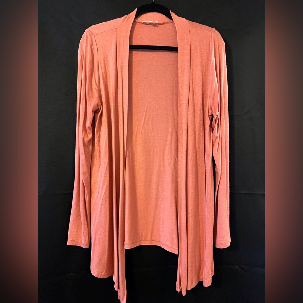 Dark peach kimono